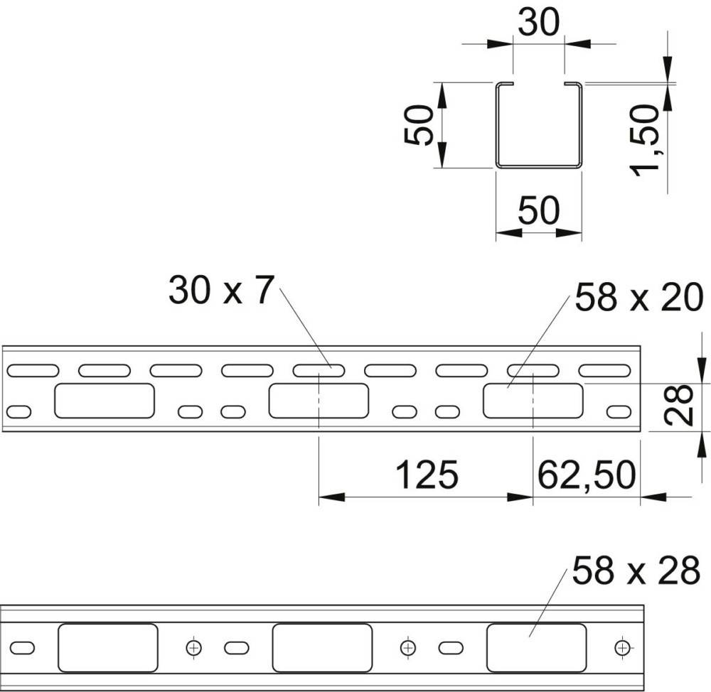 OBO Bettermann AZ-Kleinkanal AZK 050 A2