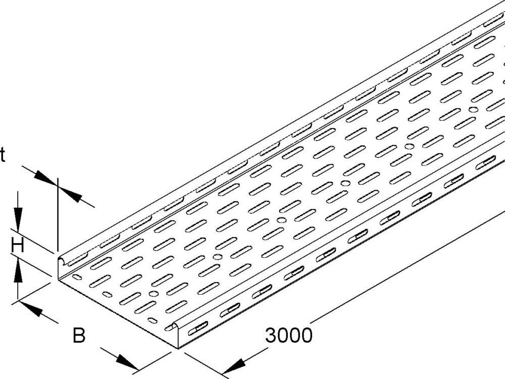 Niedax Kabelrinne RL 35.200