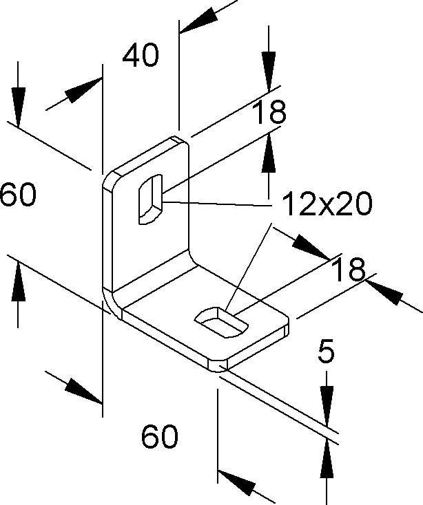 Niedax Wandanschlußwinkel WWU 150
