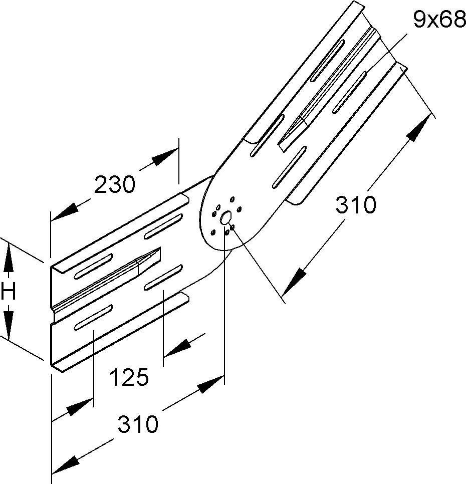 Niedax Gelenk WSGV 150 E3