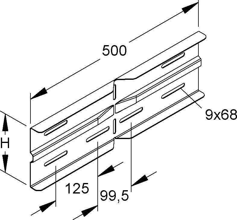 Niedax Winkelverbinder WSWV 150