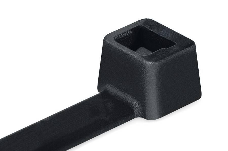 HellermannTyton Kabelbinder UB385C-B-PA66-BK-C1