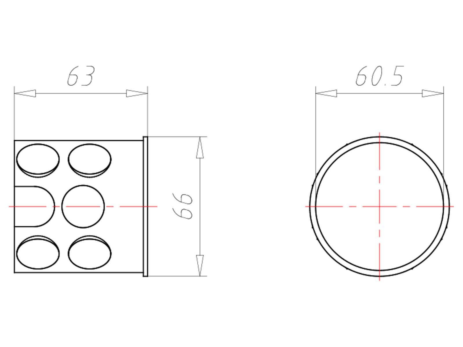 Kaiser Abzweigschalterdose 1550-00