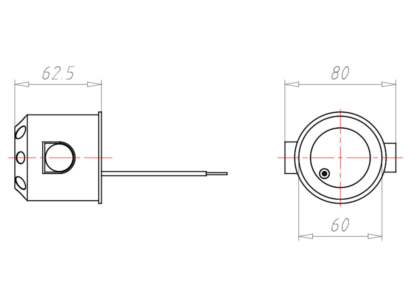 Kaiser Abzweigschalterdose 1555-88