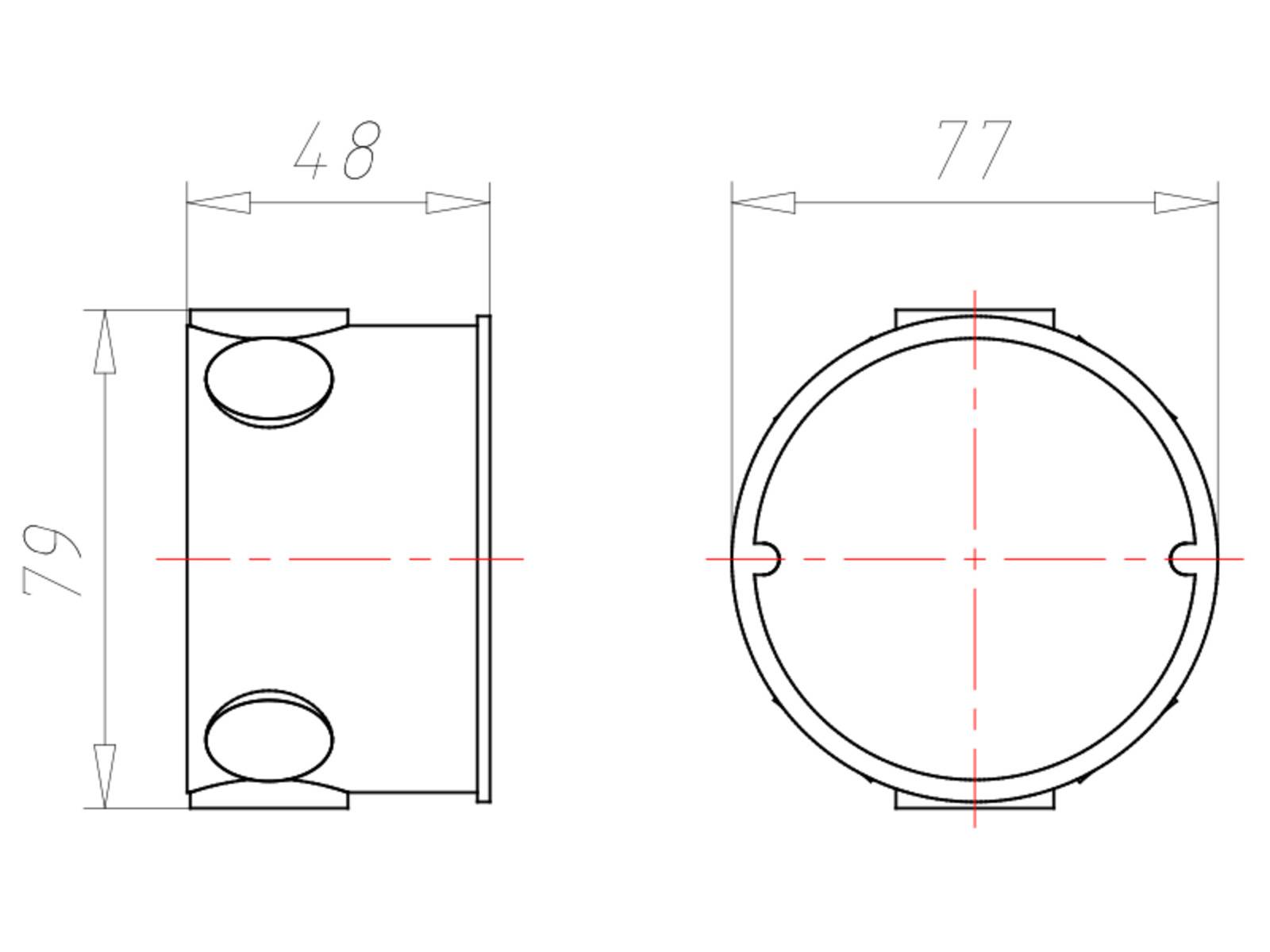 Kaiser Schalterdose UP 1076-04