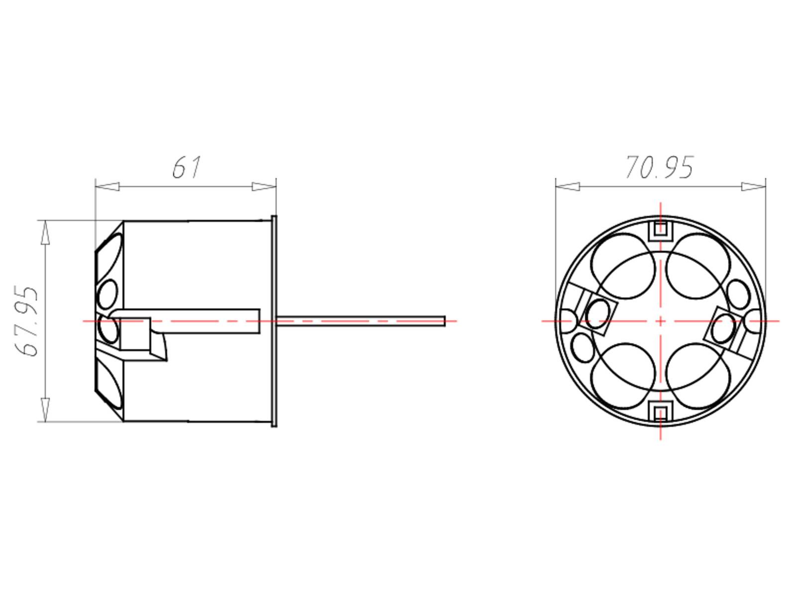 Kaiser Hohlwanddose 9064-88