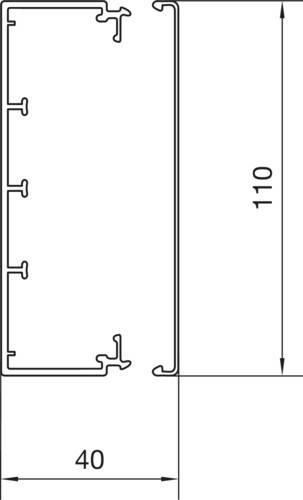 Tehalit Leitungsführungskanal LF4011009016