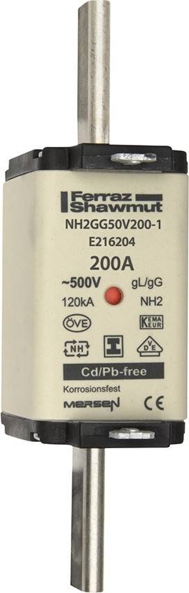Mersen NH-Sicherungseinsatz SG NH2GG50V200-1