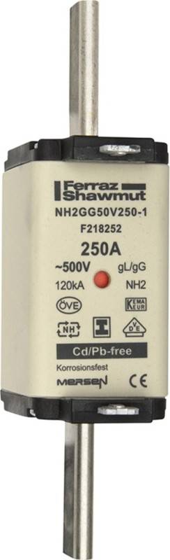 3 Stk. Mersen NH-Sicherungseinsatz SG NH2GG50V400-1
