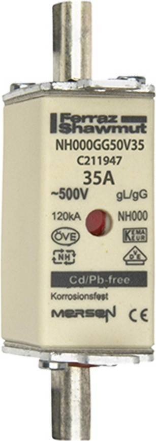 Mersen NH-Sicherungseinsatz SF NH000GG50V35