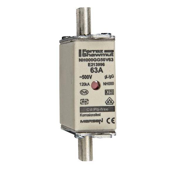 Mersen NH-Sicherungseinsatz SF NH000GG50V63