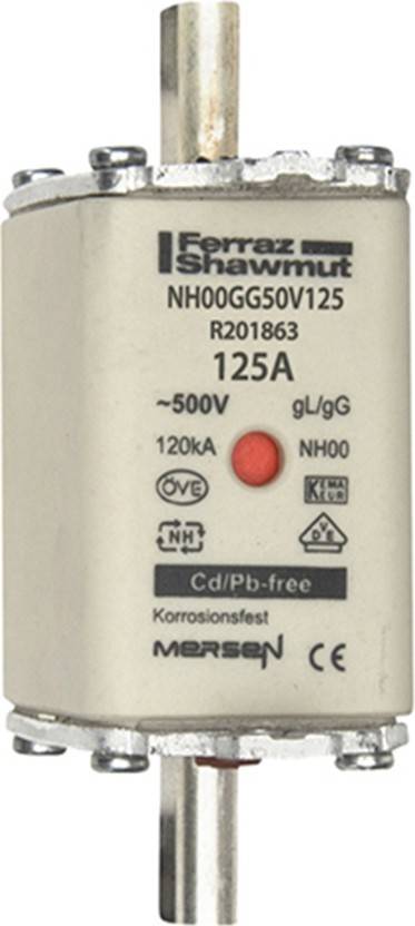 Mersen NH-Sicherungseinsatz SF NH00GG50V125