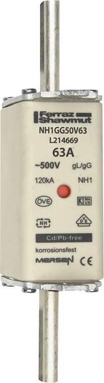 Mersen NH-Sicherungseinsatz SF NH1GG50V63