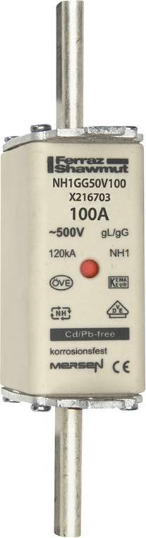 Mersen NH-Sicherungseinsatz SF NH1GG50V100