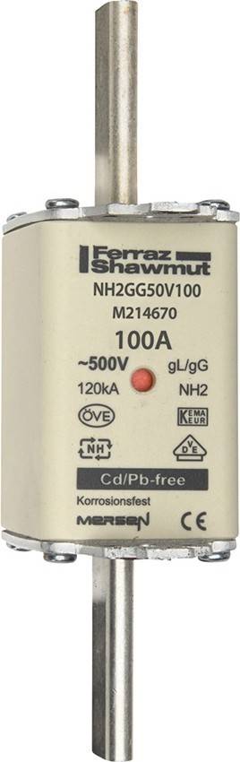 Mersen NH-Sicherungseinsatz SF NH2GG50V100