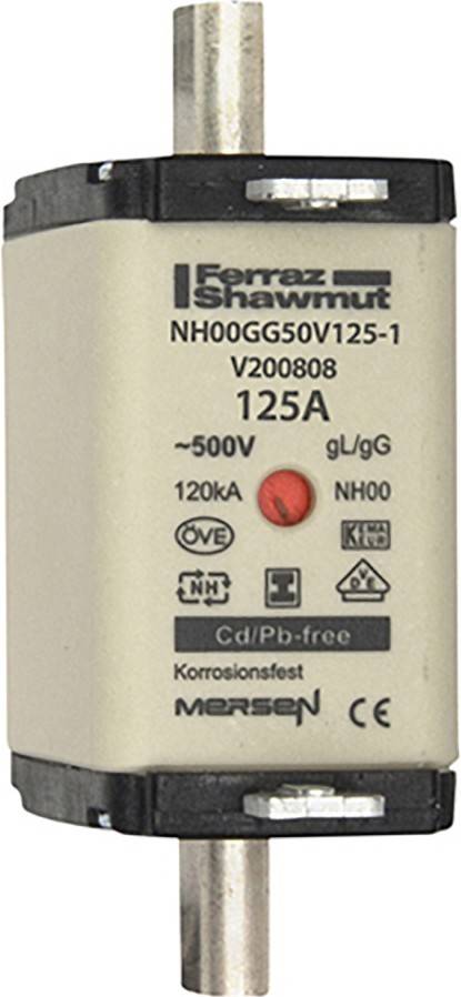 Mersen NH-Sicherungseinsatz SG NH00GG50V125-1