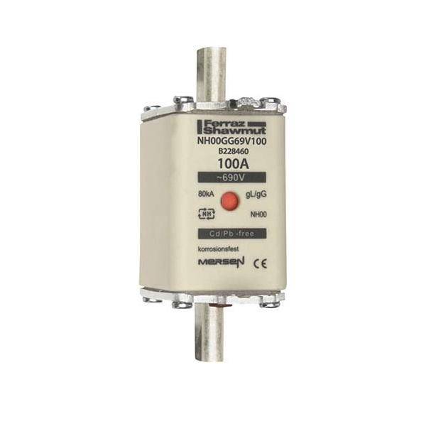 3 Stück Mersen NH-Sicherungseinsatz SF NH00GG69V100