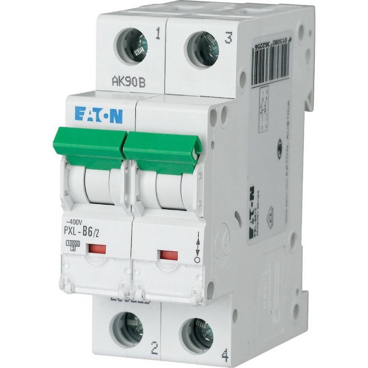 Eaton LS-Schalter m.Beschrift. PXL-B6/2