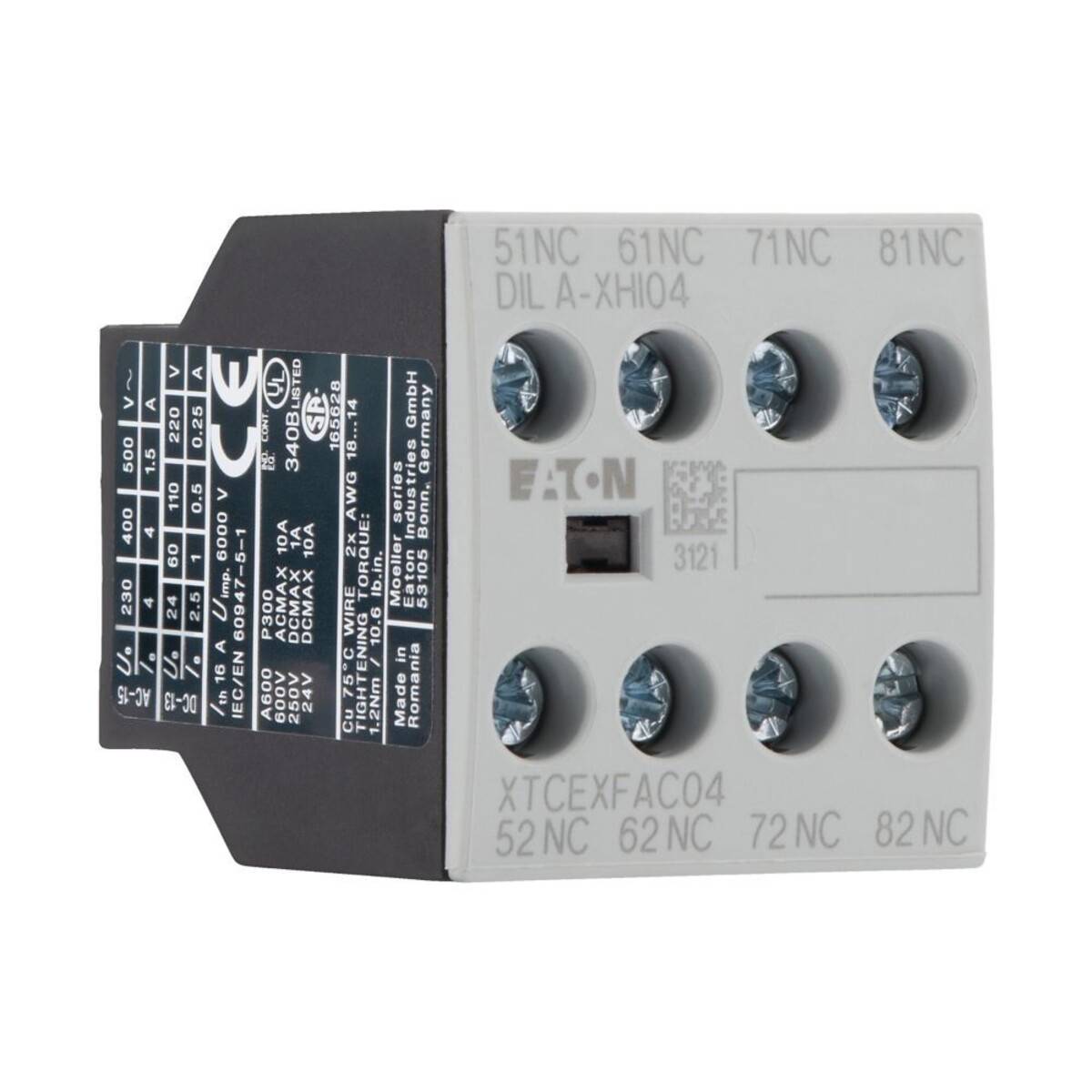 Eaton Hilfsschalterbaustein DILA-XHI04