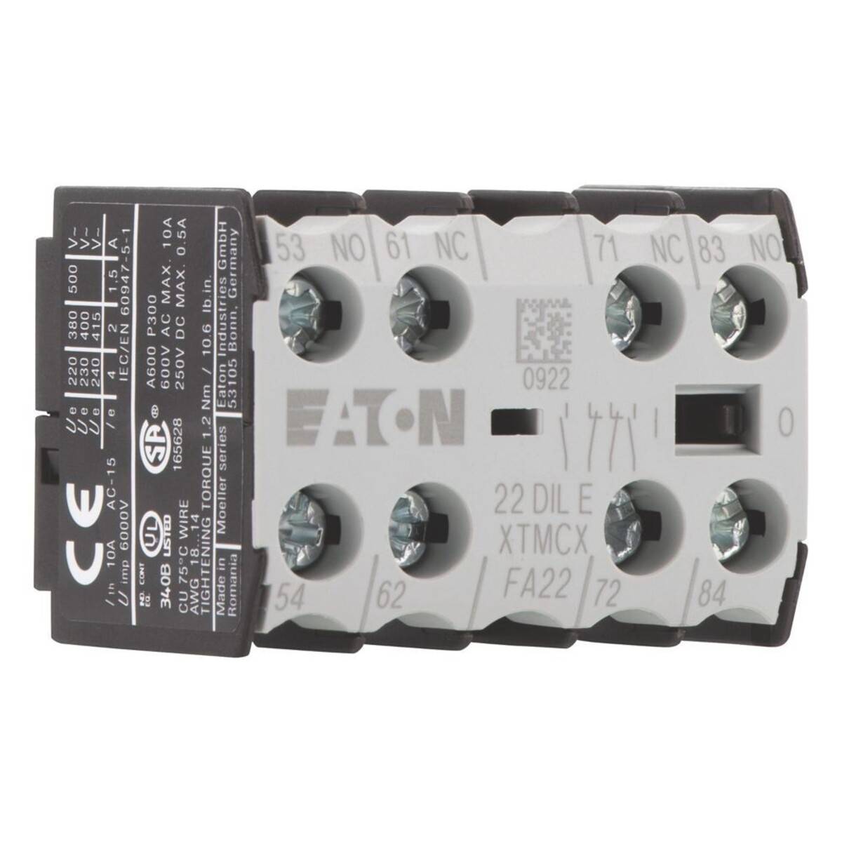 Eaton Hilfsschalterbaustein 22DILE