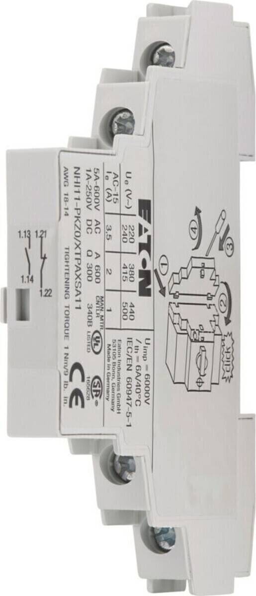 Eaton Normal-Hilfsschalter NHI11-PKZ0