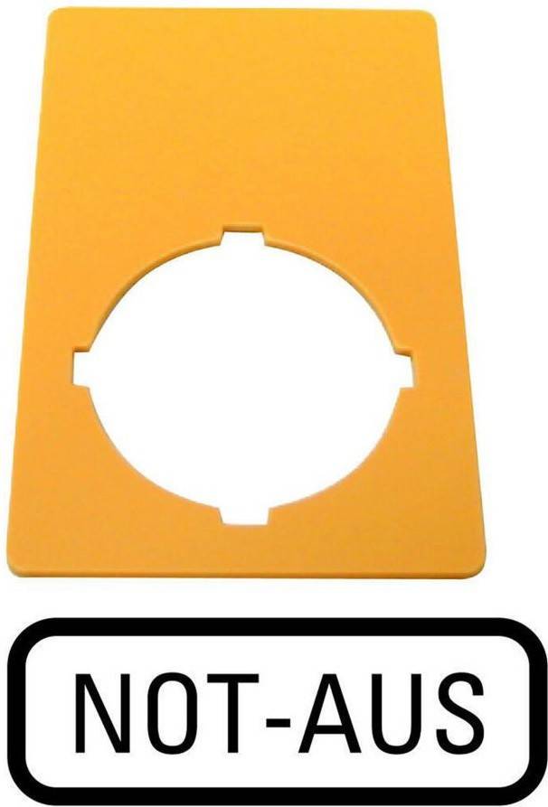 Eaton NOT-AUS-Schild M22-XZK-D99