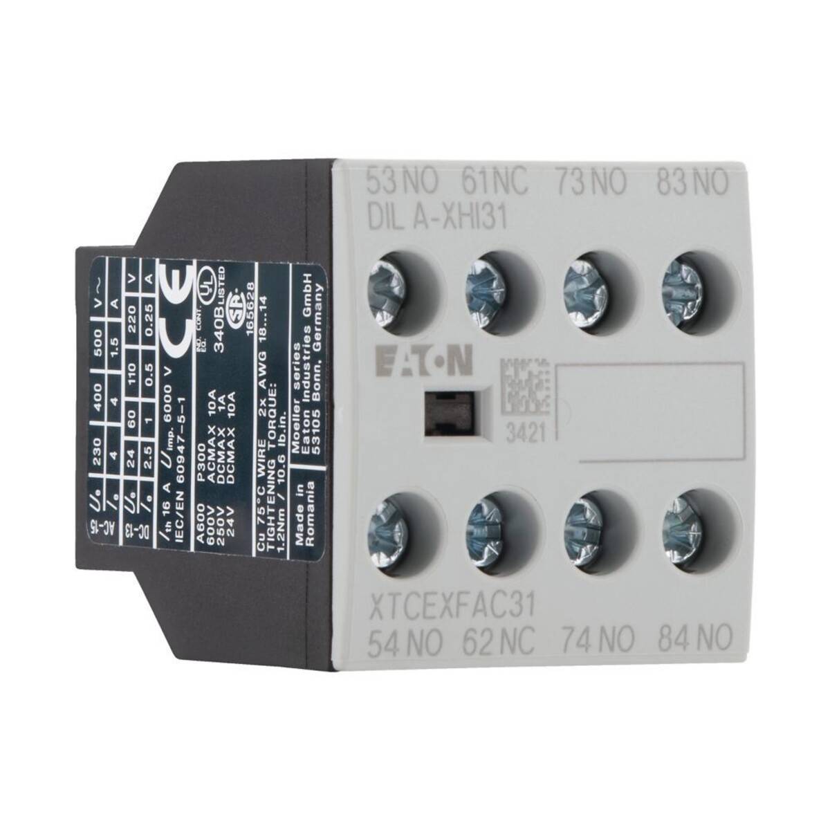 Eaton Hilfsschalterbaustein DILA-XHI31