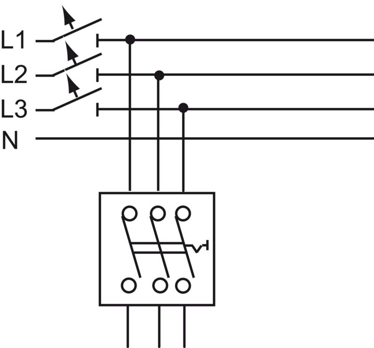 Busch-Jaeger Ausschalter-Einsatz 2000/3 US