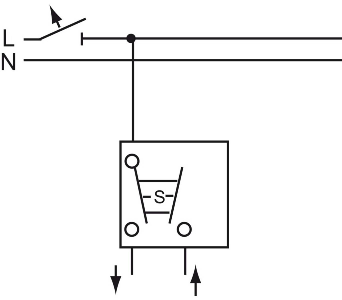 Busch-Jaeger Jalousietaster-Einsatz 2020/4 US