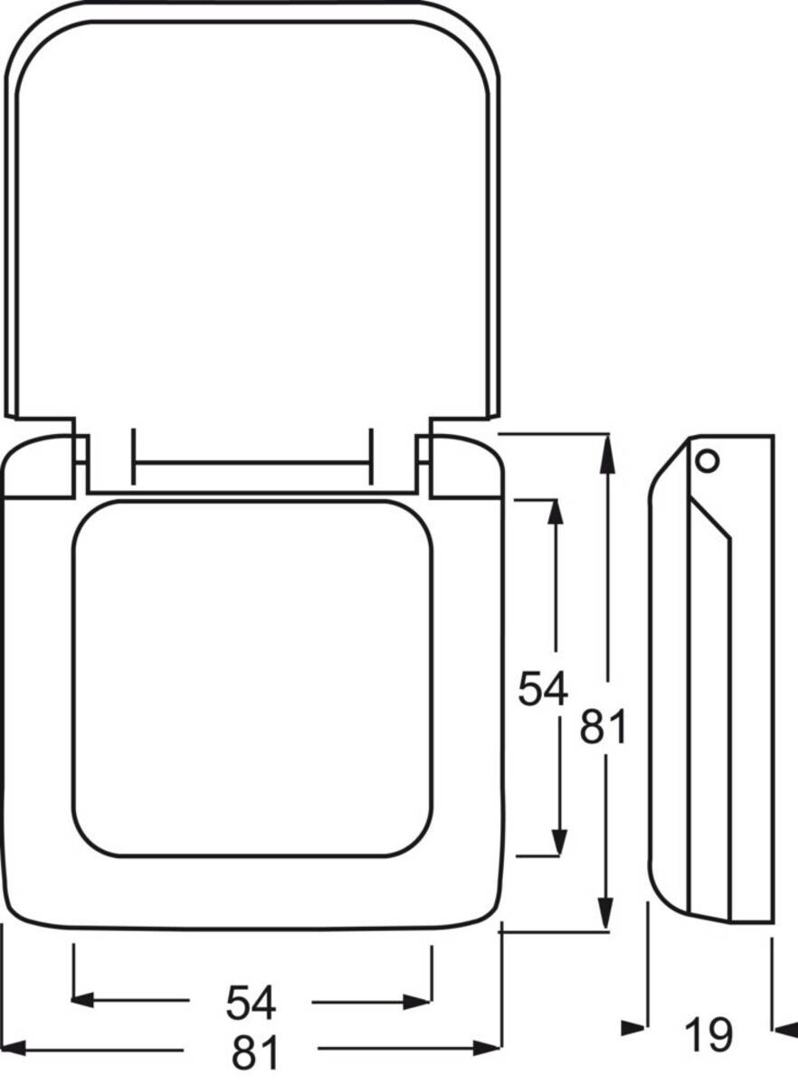 Busch-Jaeger Rahmen 1-fach 2518-212