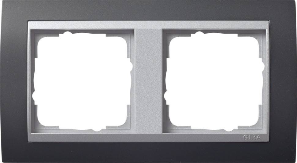 Gira Abdeckrahmen 2f.anth 021281