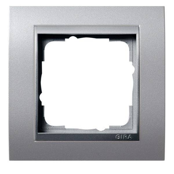 Gira Abdeckrahmen 1f.alu 021136