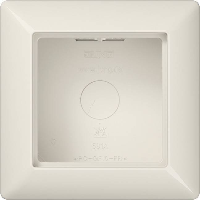 Jung AP-Kappe 1-fach ws AS 581 A W