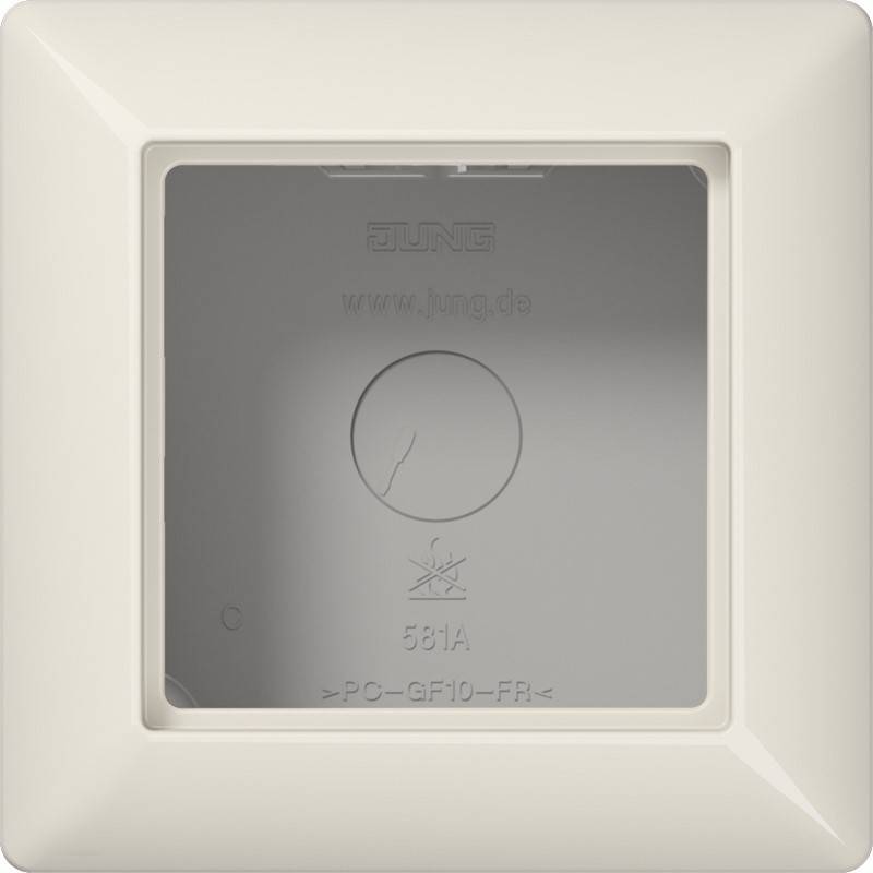 Jung AP-Kappe 1-fach ws AS 581 A W