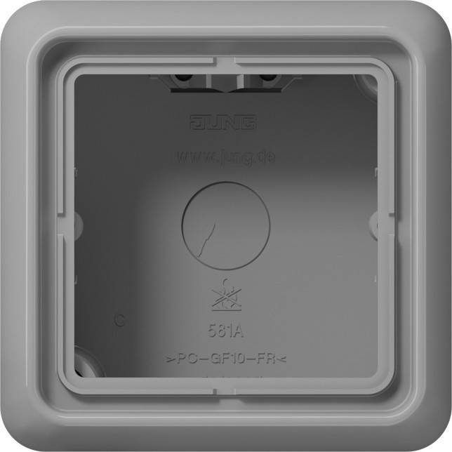 Jung AP-Kappe 1-fach gr CD 581 A GR