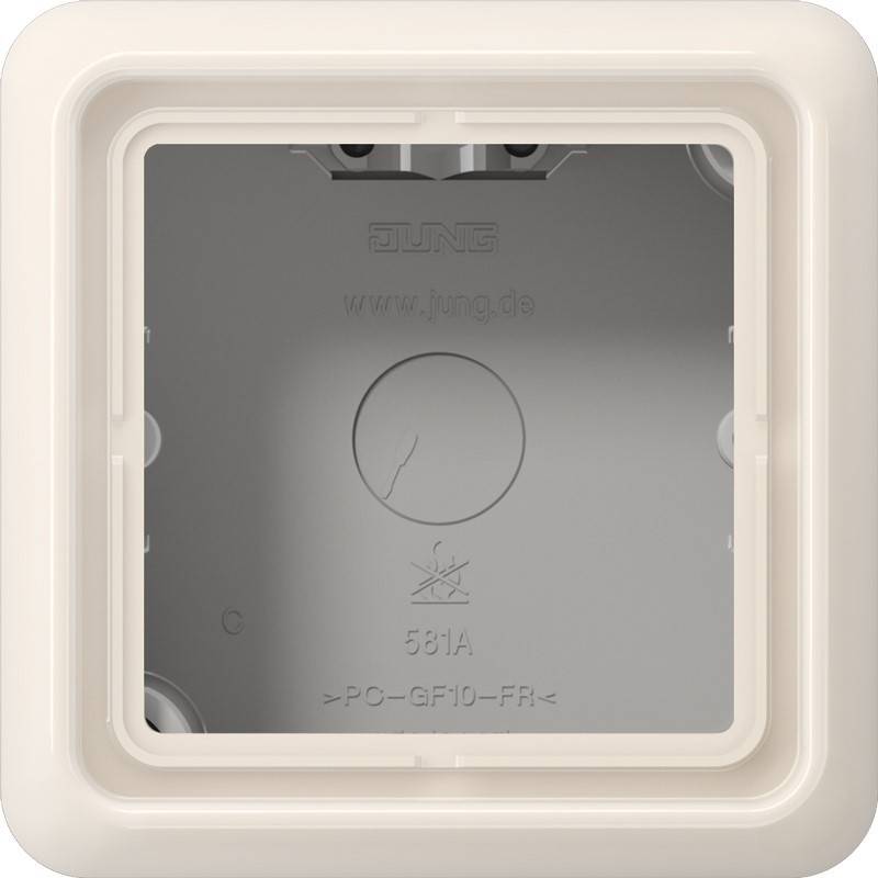 Jung AP-Kappe 1-fach ws CD 581 A W