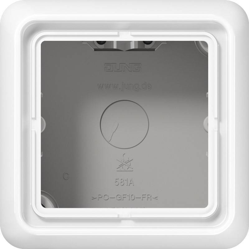 Jung AP-Kappe 1-fach aws CD 581 A WW