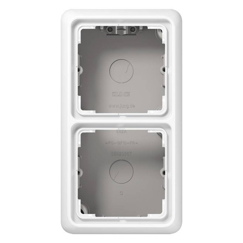 Jung AP-Kappe 2-fach aws CD 582 A WW