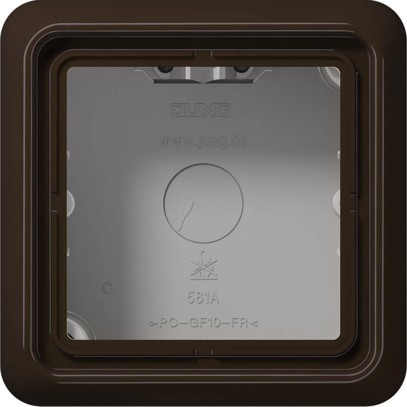 Jung AP-Kappe 1-fach br CD 581 A BR