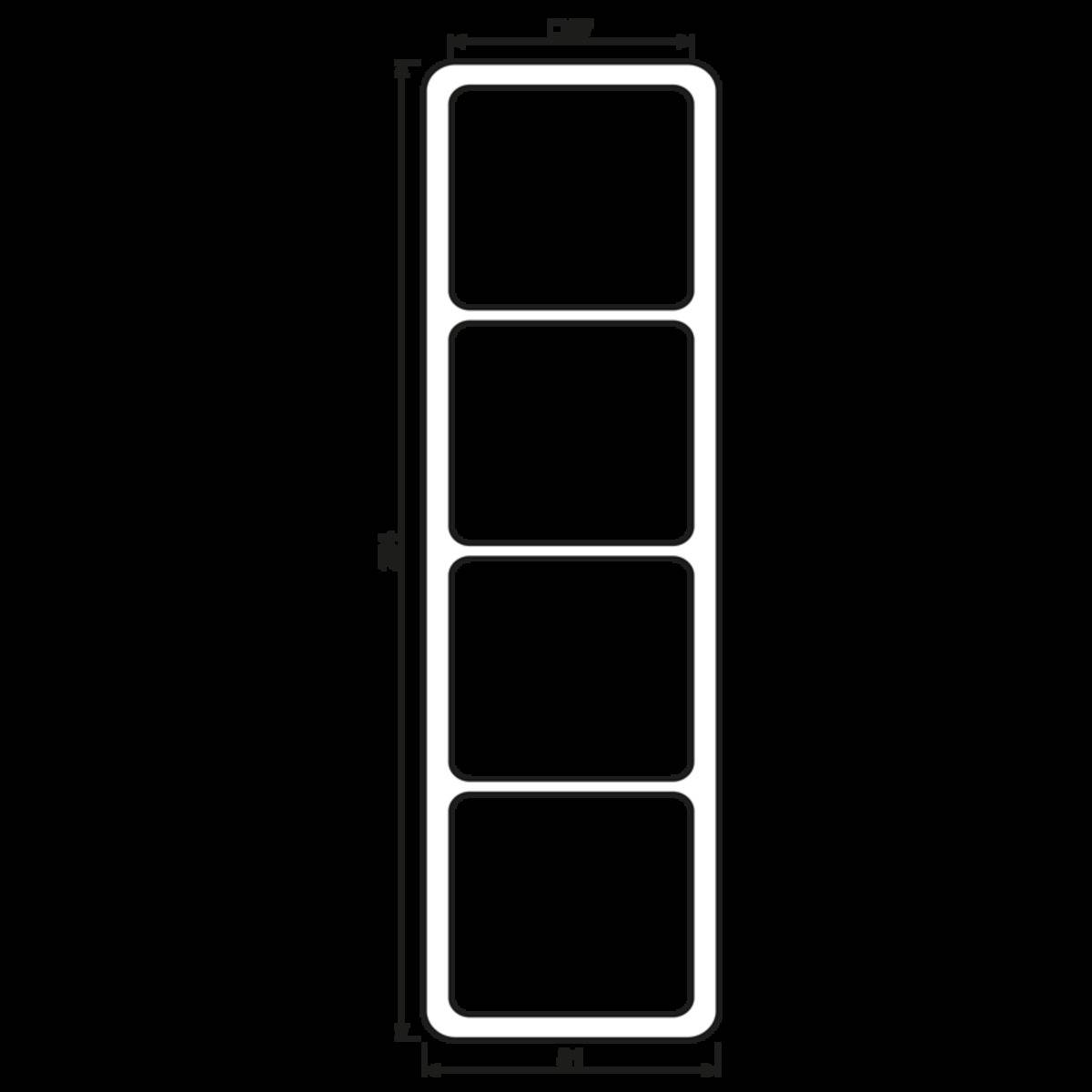 Jung Rahmen 4-fach gr CD 584 GR