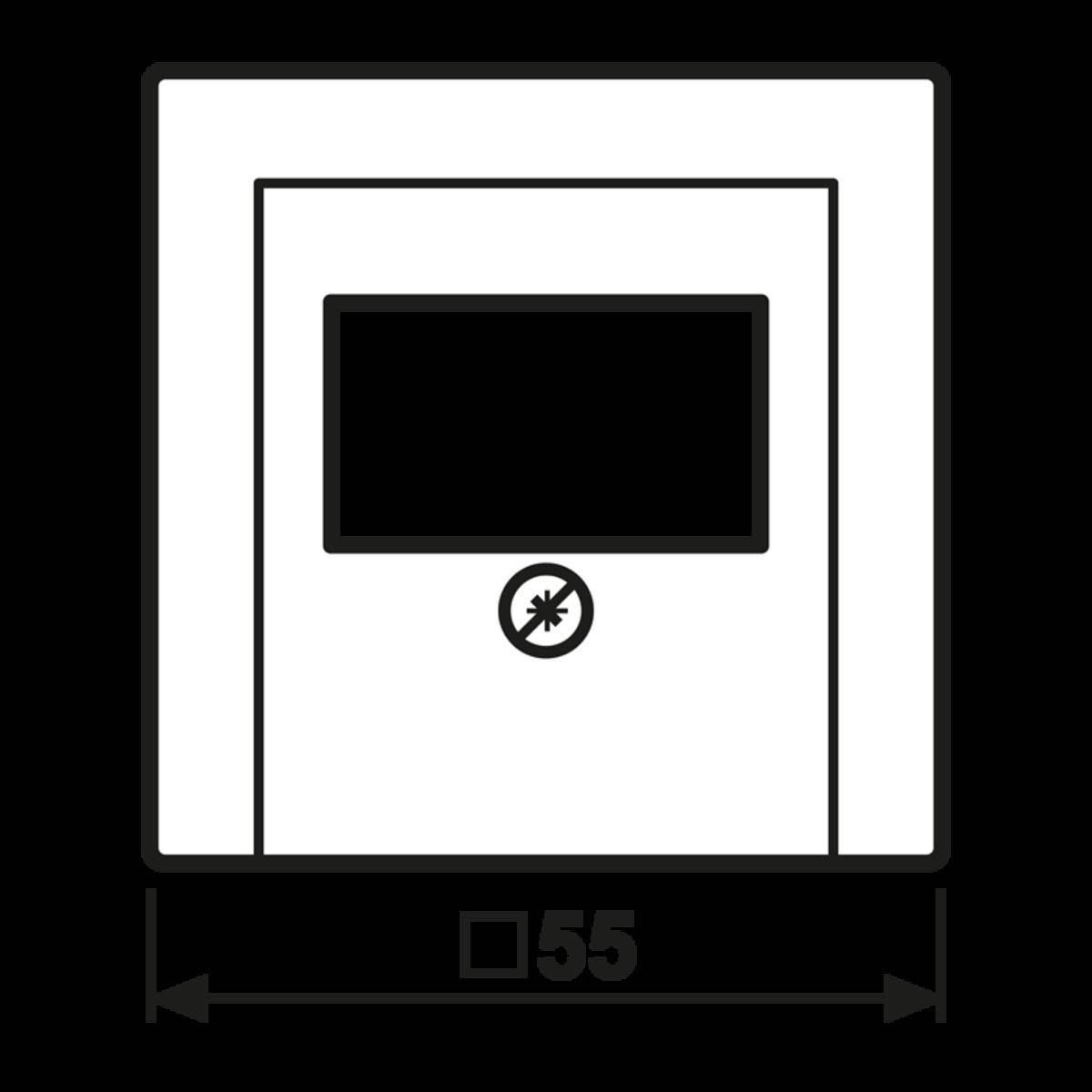 Jung Abdeckung aws ABA 569 PLT WW