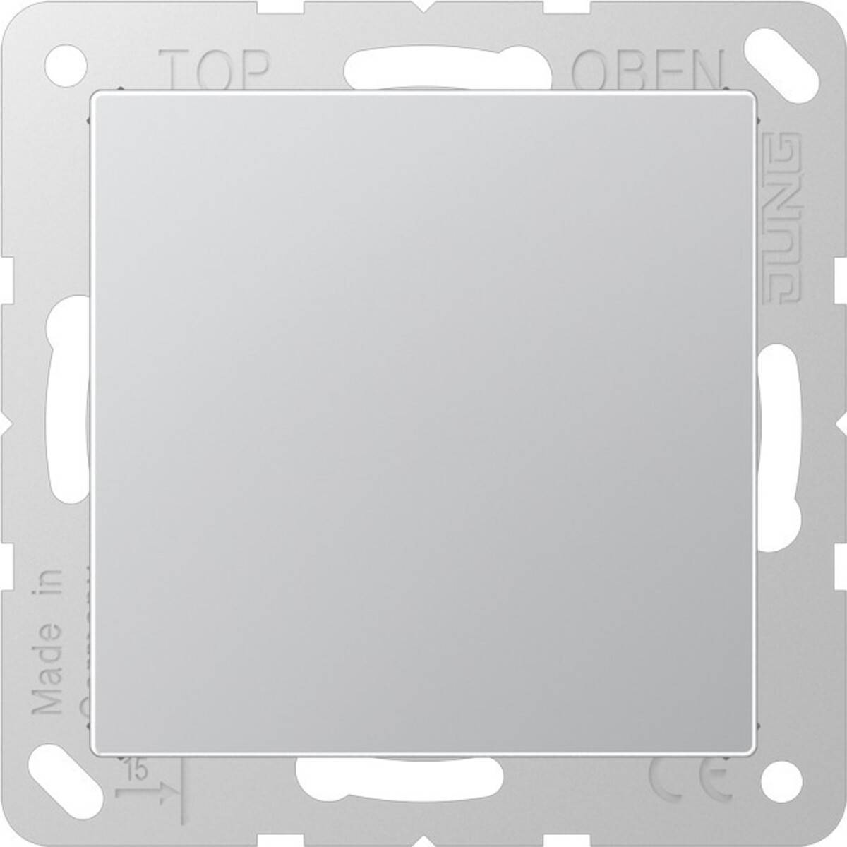 Jung Blind-Abdeckung alu A 594-0 AL