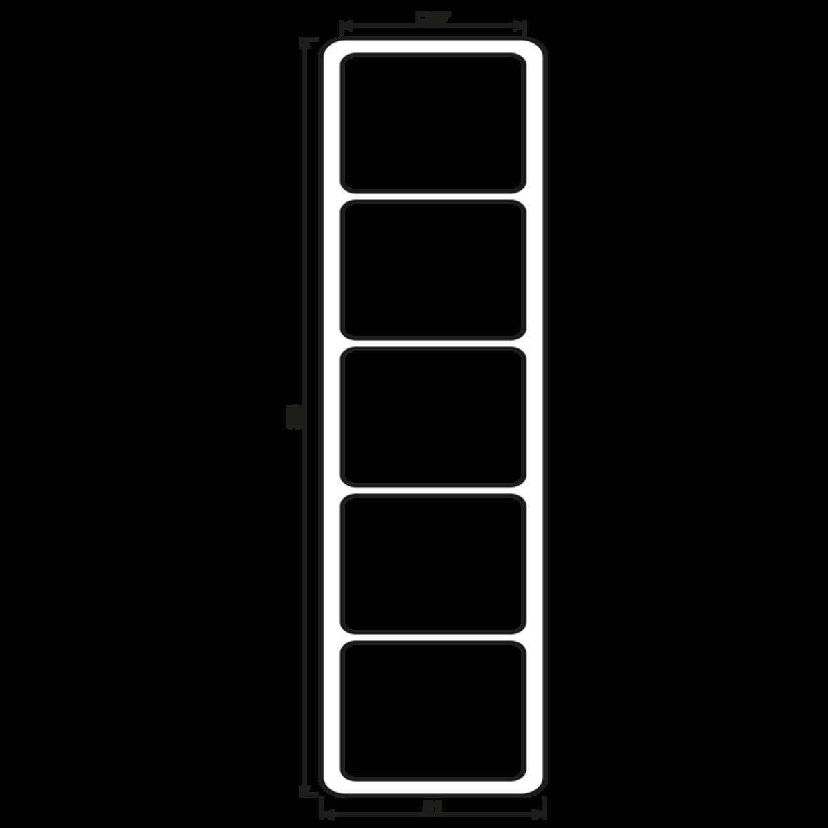 Jung Rahmen 5-fach ws CD 585 W