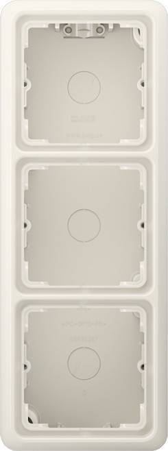 Jung AP-Kappe 3-fach ws CD 583 A W