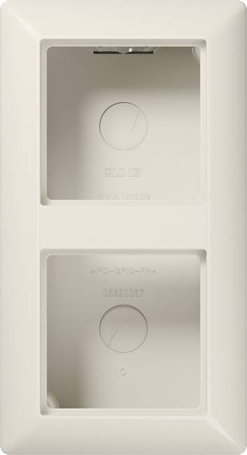 Jung AP-Kappe 2-fach ws AS 582 A W