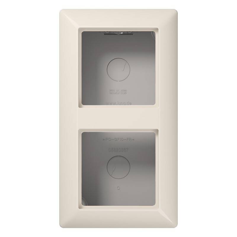Jung AP-Kappe 2-fach ws AS 582 A W