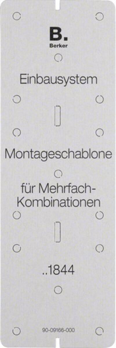 Berker EB-Montageschablone 91844