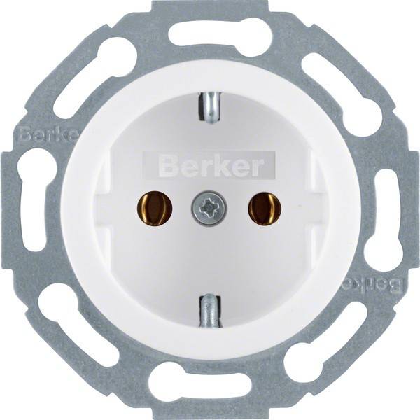 Berker Steckdose pws/gl 414520