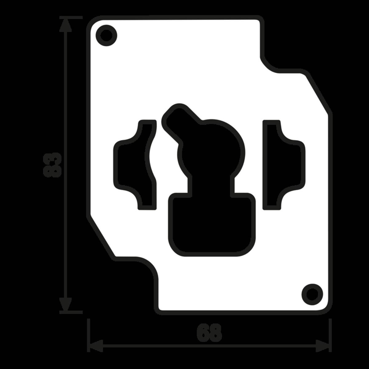 Jung Verriegelungsplatte 18 V