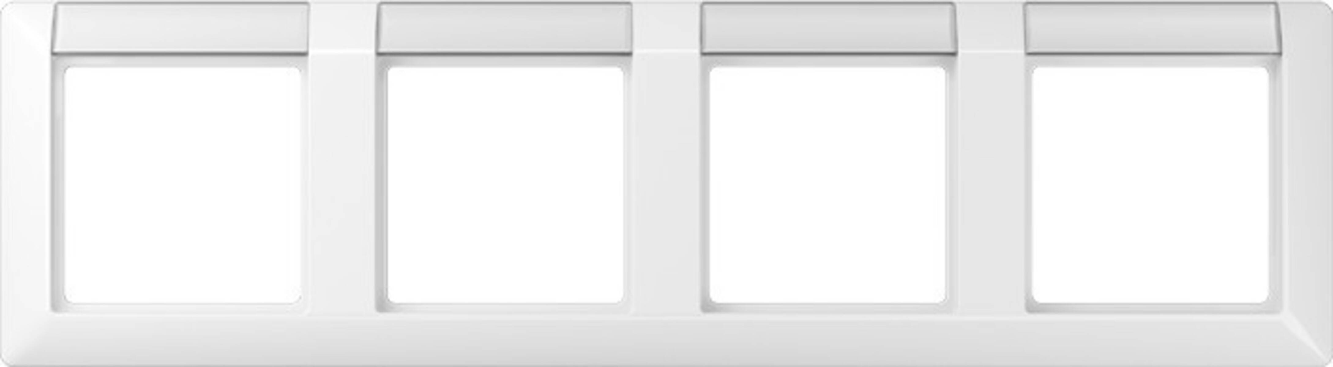 Jung Rahmen 4-fach aws AS 5840 NA WW